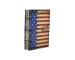 Hardcover Travel Diary with Beautiful USA Flag Hard Paper Didital Print, Small Sized, Handmade Notebook Writing Journal for Unisex | Ruled Premium Paper - 120 Pages 